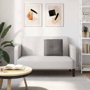 vidaXL Back Cushion Light Gray 50 x 45 cm Corduroy