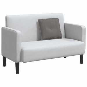 vidaXL Back Cushion Light Gray 50 x 45 cm Corduroy