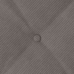 vidaXL Back Cushion Light Grey 100 x 50 cm Corduroy Fabric