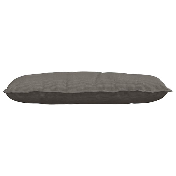 vidaXL Back Cushion Light Grey 100 x 50 cm Corduroy Fabric