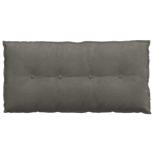 vidaXL Back Cushion Light Grey 100 x 50 cm Corduroy Fabric