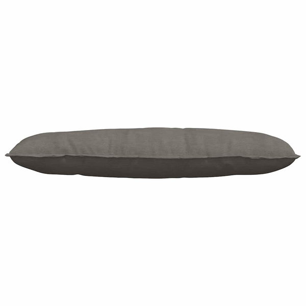 vidaXL Back Cushion Light Grey 120 x 50 cm Corduroy