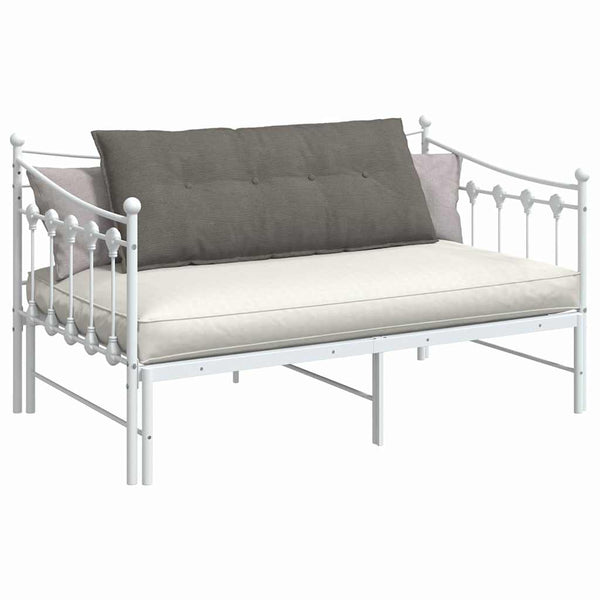 vidaXL Back Cushion Light Grey 120 x 50 cm Corduroy