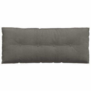 vidaXL Back Cushion Light Grey 120 x 50 cm Corduroy