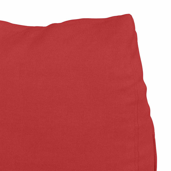 vidaXL Back Cushion Red 45 x 20 x 35 cm Fabric