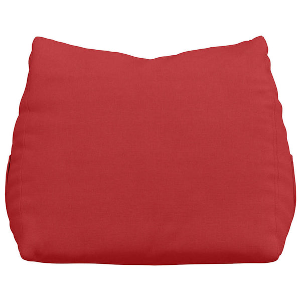 vidaXL Back Cushion Red 45 x 20 x 35 cm Fabric