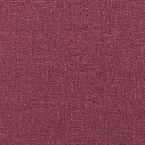 vidaXL Seat Cushions 4 pcs Wine Red 40 x 40 x 12 cm Fabric