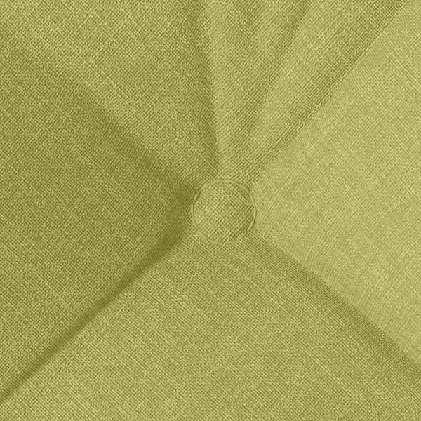 vidaXL Seat Cushions 4 pcs Light Green 40 x 40 x 12 cm Fabric