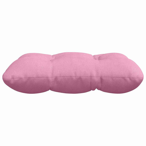vidaXL Seat Cushions 4 pcs Pink 40 x 40 x 12 cm Fabric