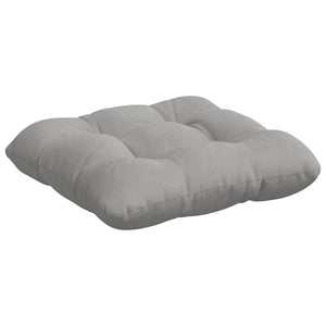 vidaXL Seat Cushions 4 pcs Light Grey 40 x 40 cm Microfiber Fabric