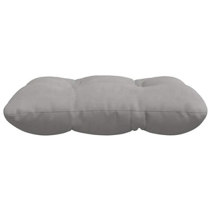 vidaXL Seat Cushions 4 pcs Light Grey 40 x 40 cm Microfiber Fabric