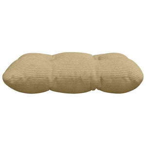vidaXL Seat Cushions 4 pcs Grey-Green 40 x 40 cm Corduroy