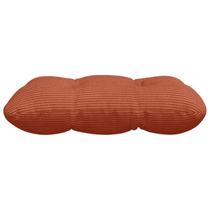 vidaXL Seat Cushions 4 pcs Red-Orange 40 x 40 cm Corduroy