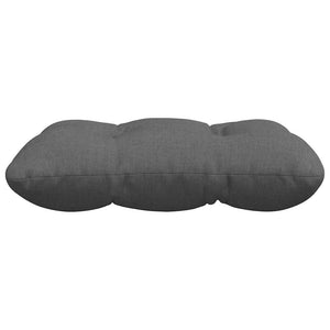 vidaXL Seat Cushions 4 pcs Dark Grey 45 x 45 x 12 cm Fabric