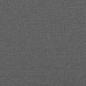 vidaXL Seat Cushions 4 pcs Dark Grey 45 x 45 x 12 cm Fabric