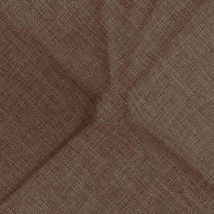 vidaXL Seat Cushions 4 pcs Brown 45 x 45 x 12 cm Fabric