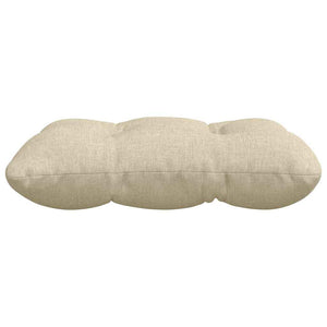 vidaXL Seat Cushions 4 pcs Cream 45 x 45 x 12 cm Fabric