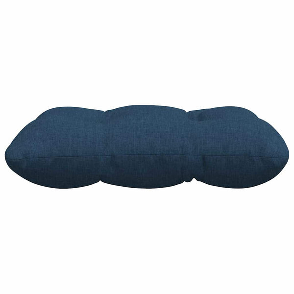 vidaXL Seat Cushions 4 pcs Blue 45 x 45 x 12 cm Fabric