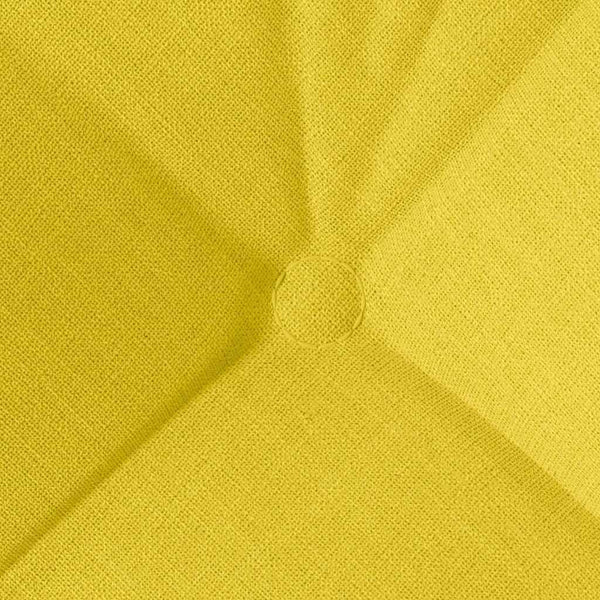 vidaXL Seat Cushions 4 pcs Light Yellow 45 x 45 x 12 cm Fabric