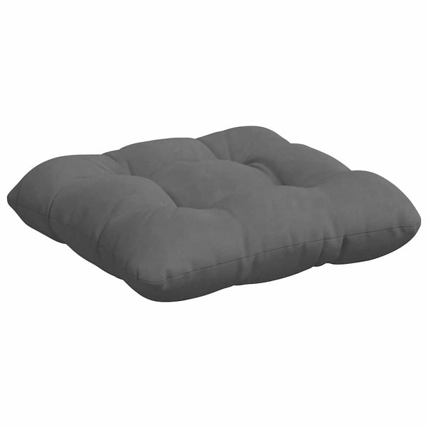vidaXL Seat Cushions 4 pcs Dark Grey 45 x 45 cm Microfiber Fabric