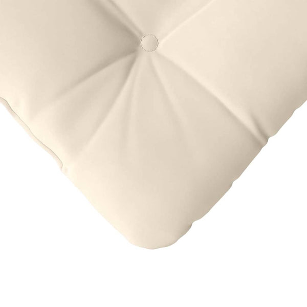 vidaXL Seat Cushions 4 pcs Beige 45 x 45 cm Microfiber Fabric
