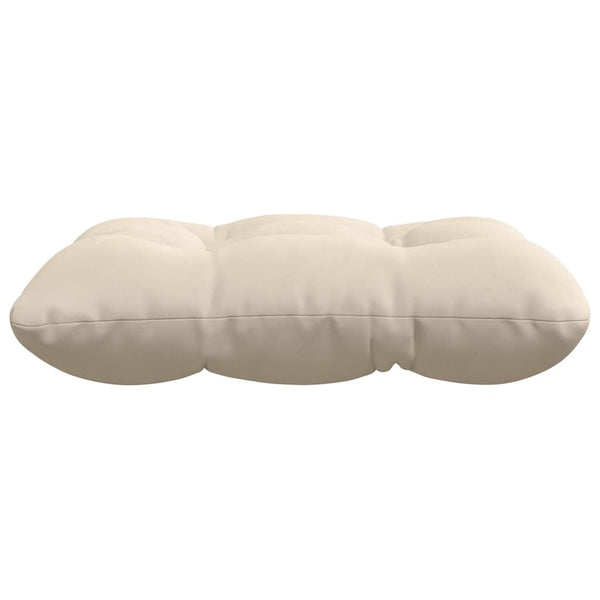 vidaXL Seat Cushions 4 pcs Beige 45 x 45 cm Microfiber Fabric