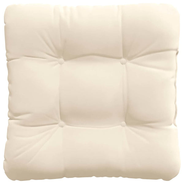 vidaXL Seat Cushions 4 pcs Beige 45 x 45 cm Microfiber Fabric