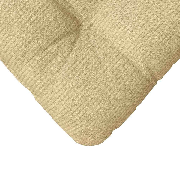 vidaXL Seat Cushions 4 pcs Grey-Green 45 x 45 cm Corduroy Fabric