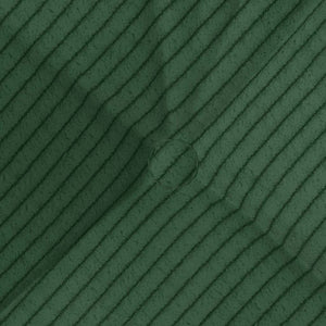 vidaXL Seat cushions 4 pcs Dark green 45 x 45 cm Corduroy