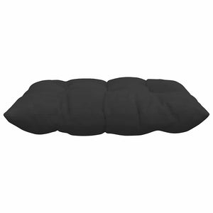 vidaXL Seat Cushions 4 pcs Black 40 x 40 x 6 cm Microfiber