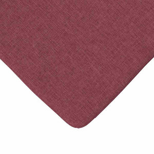 vidaXL Seat Pads 4 pcs Wine Red 40 x 40 x 3 cm Fabric
