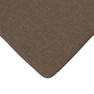 vidaXL Seat Cushions 4 pcs Brown 40 x 40 x 3 cm Fabric