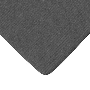 vidaXL Seat Cushions 4 pcs Dark Gray 40 x 40 x 3 cm Corduroy Fabric