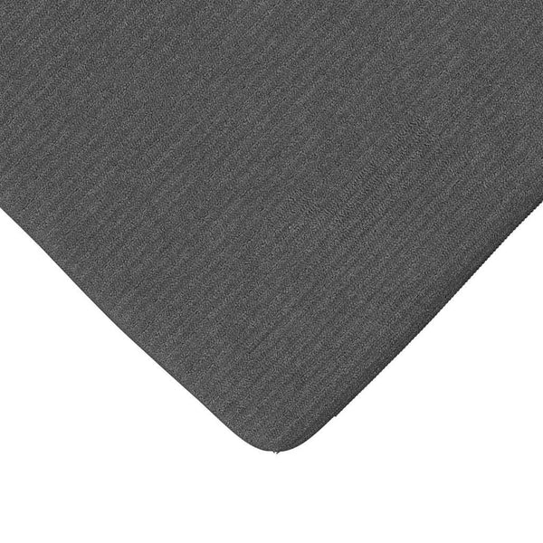 vidaXL Seat Cushions 4 pcs Dark Gray 40 x 40 x 3 cm Corduroy Fabric
