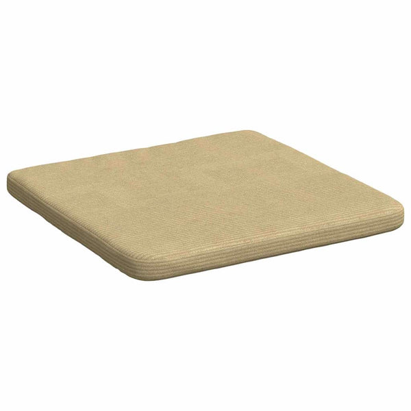 vidaXL Seat Cushions 4 pcs Grey-Green 40 x 40 x 3 cm Corduroy