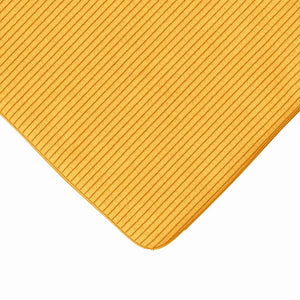 vidaXL Seat Cushions 4 pcs Light Yellow 40 x 40 x 3 cm Corduroy
