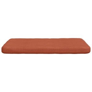 vidaXL Seat Cushions 4 pcs Red-Orange 40 x 40 x 3 cm Cord Fabric