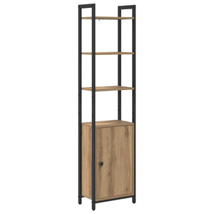 vidaXL Bookshelf Artisan Oak 40 x 24 x 161 cm Engineered Wood