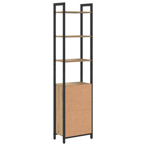 vidaXL Bookshelf Artisan Oak 40 x 24 x 161 cm Engineered Wood