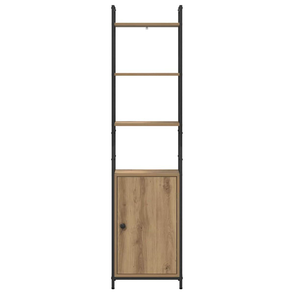 vidaXL Bookshelf Artisan Oak 40 x 24 x 161 cm Engineered Wood