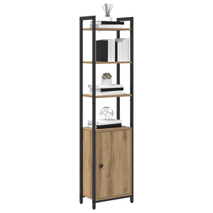 vidaXL Bookshelf Artisan Oak 40 x 24 x 161 cm Engineered Wood