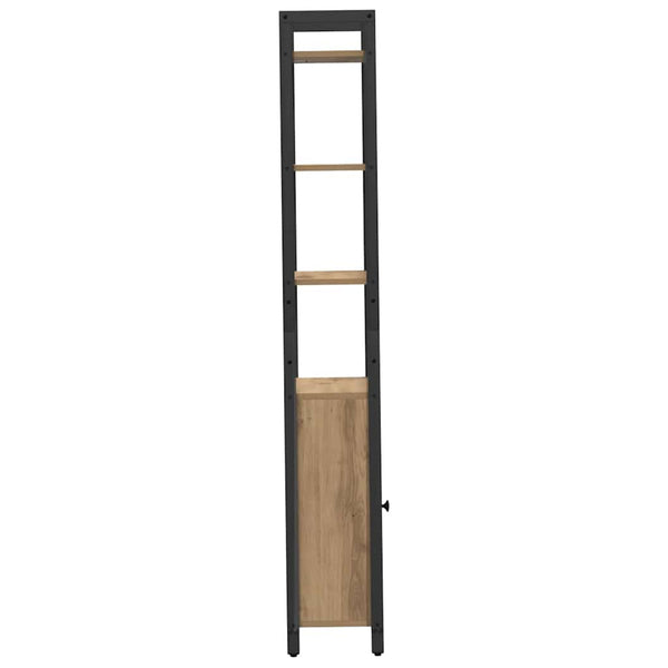 vidaXL Bookshelf Artisan Oak 40 x 24 x 161 cm Engineered Wood