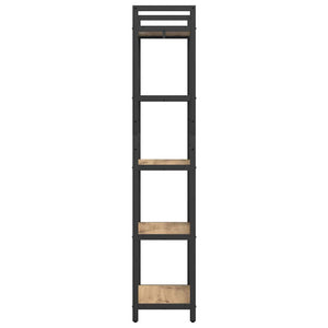 vidaXL Bookcase Artisan Oak 56 x 34 x 171 cm Engineered Wood