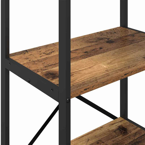 vidaXL Bookcase Reclaimed Wood 56 x 34 x 96 cm Engineered Wood