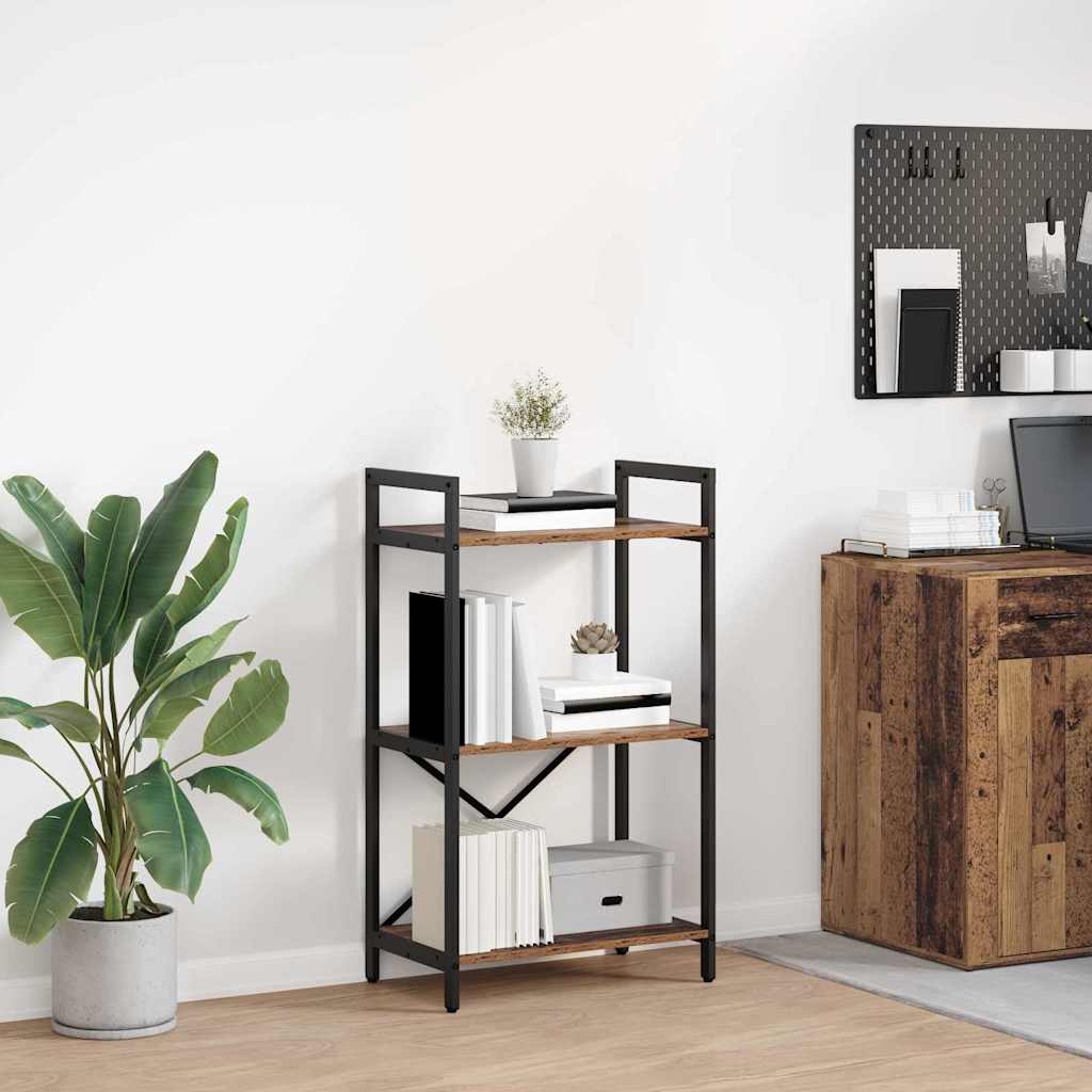 vidaXL Bookcase Reclaimed Wood 56 x 34 x 96 cm Engineered Wood