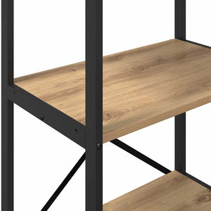vidaXL Bookcase Artisan Oak 56 x 34 x 96 cm Engineered Wood