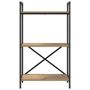 vidaXL Bookcase Artisan Oak 56 x 34 x 96 cm Engineered Wood
