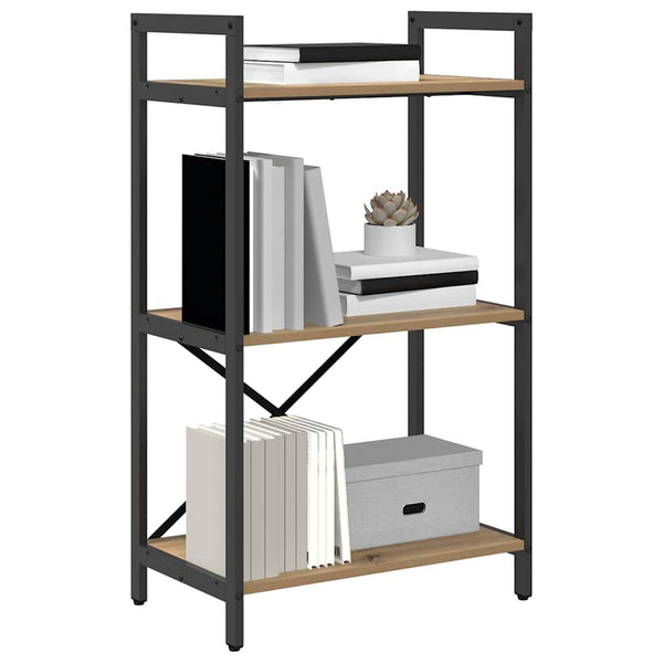vidaXL Bookcase Artisan Oak 56 x 34 x 96 cm Engineered Wood