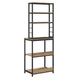 vidaXL Kitchen Rack Artisan Oak 60 x 40 x 168 cm Engineered Wood