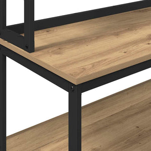 vidaXL Kitchen Rack Artisan Oak 100 x 40 x 168 cm Engineered Wood